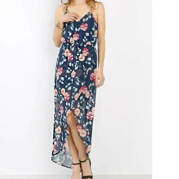 chinese dress ladies Sierra Maxi Dress | Sheer Panel Maxi Dress main image 1
